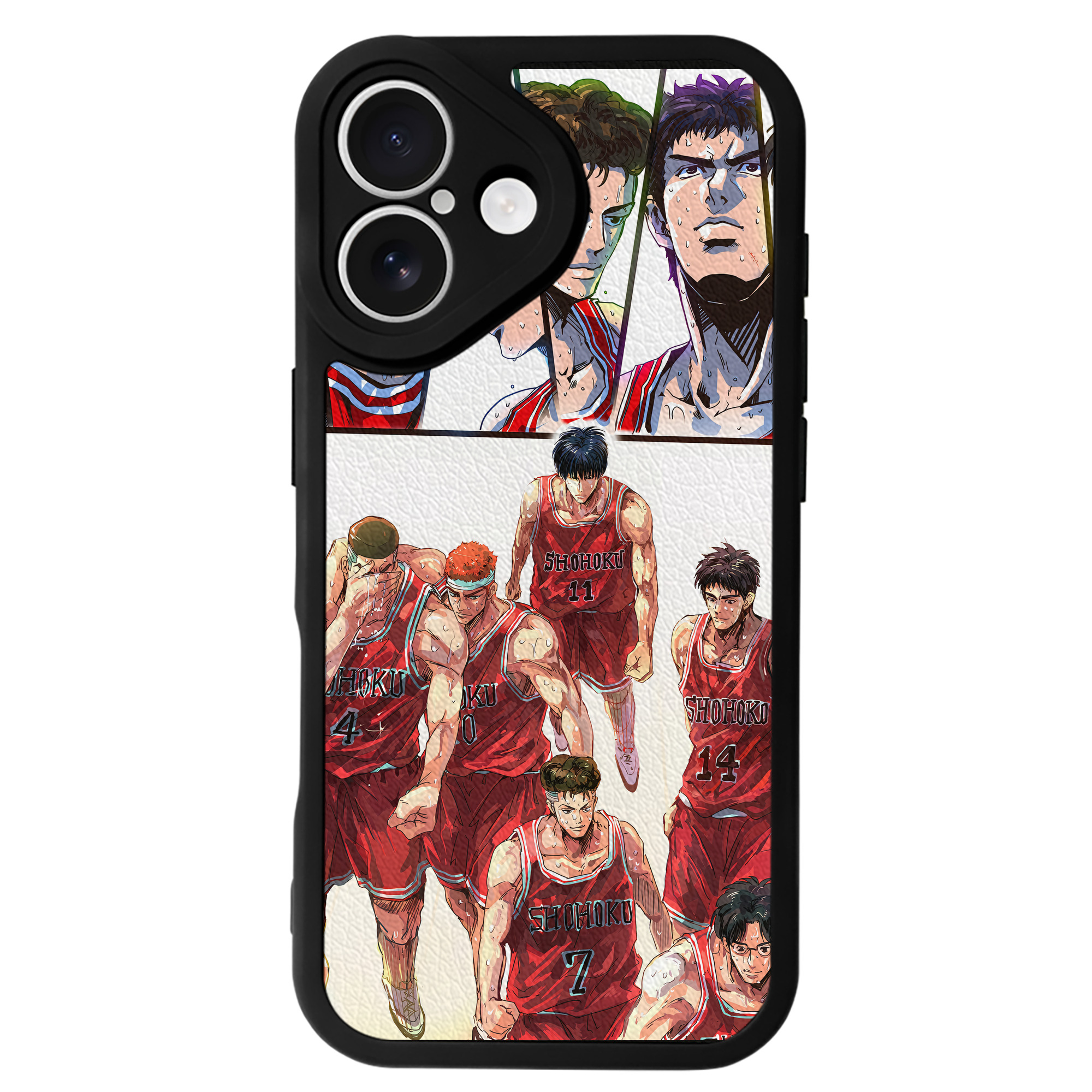 （画像用） SLAM DUNK／スラムダンク 【iPhone 16シリーズ対応】シリコンスマホケース（レザー調） 材質：シリコン